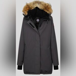 AUTHENTIC Canada Goose Victoria Parka in Graphite size Med.